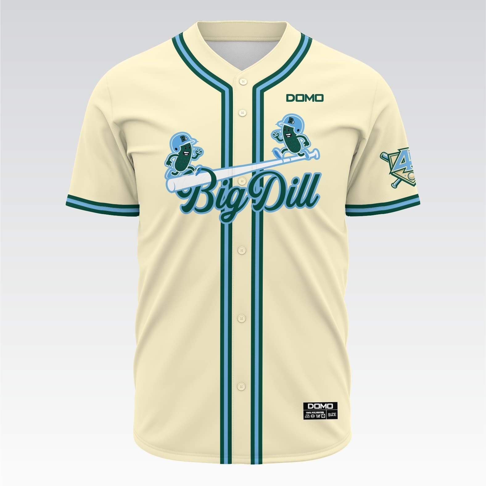 Custom DOMO team uniform design